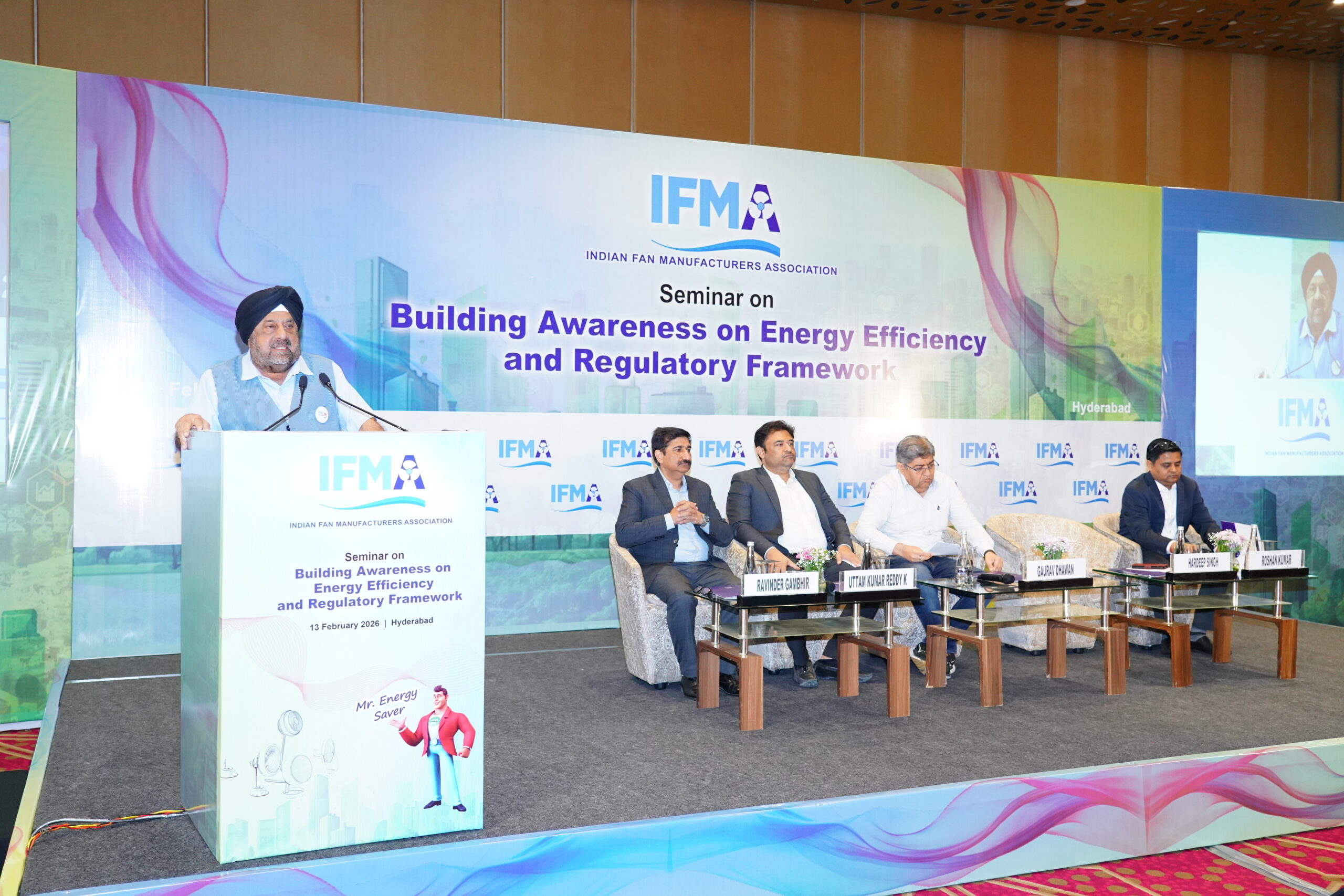 Mr. Gaurav Dhawan delivering the Inaugural remarks
