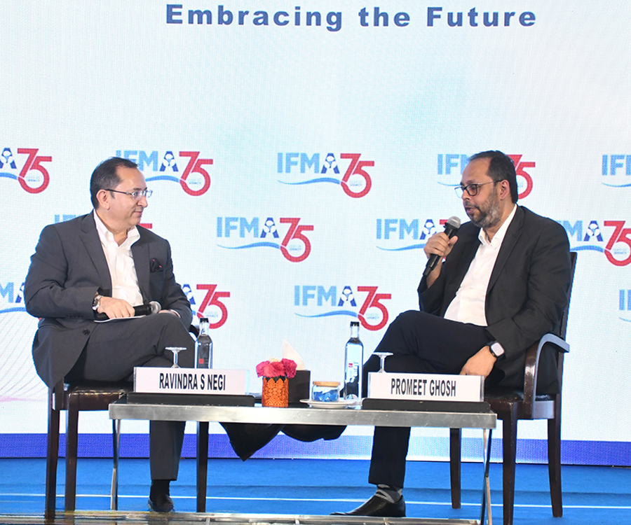 Mr. Ravindra Singh Negi of Orient in a Fireside Chat with Mr. Promeet Ghosh of Crompton