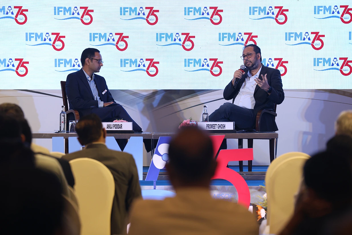 Anuj Poddar having a very enlightening Fireside chat with Promeet Ghosh, MD and CEO of CROMPTON